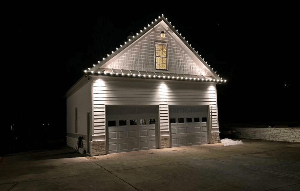 Commercial Christmas Light Installation in Athens, GA