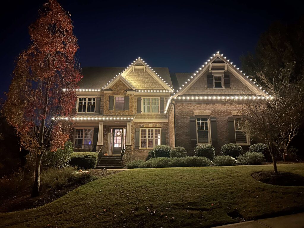 Residential Athens Christmas Lights Installation